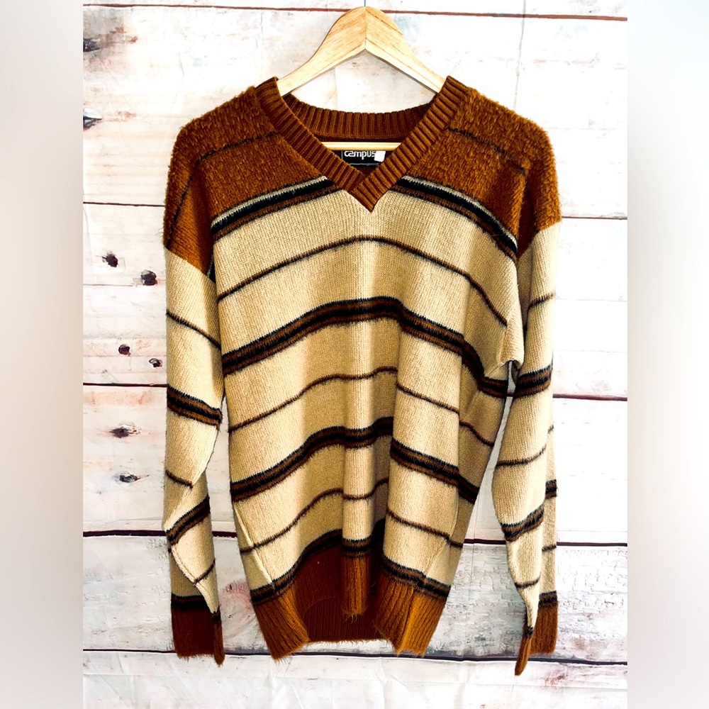 CAMPUS Vintage Sweater V Neck Tall Man